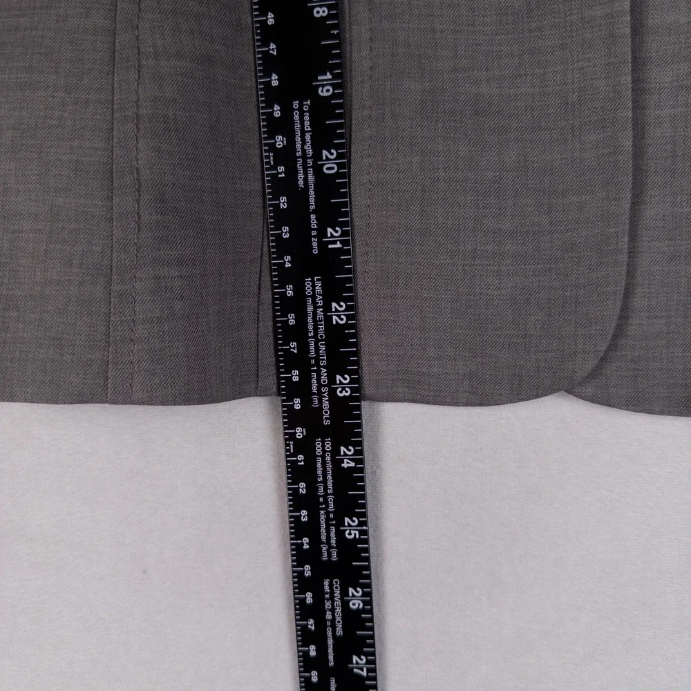 Kasper Womens Blazer Size 6 Gray Two Button Professional Career Suit Jacket